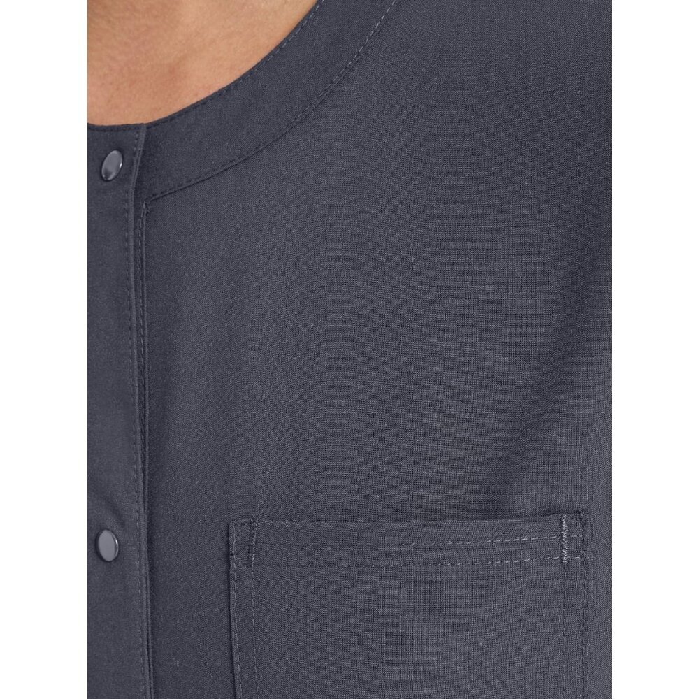 Scrubstar Fashion Seasonal Stretch Snap Warm-up Jacket, Size XL, Relaxed Fit - Picture 4 of 7
